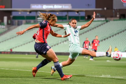 Mayra Santana, Ana García | Santos Laguna vs Cruz Azul femenil