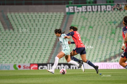 Yessenia Novella, Aerial Chavarin | Santos Laguna vs Cruz Azul femenil