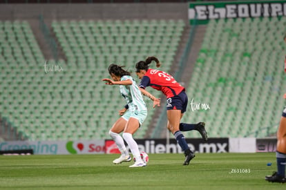 Yessenia Novella, Aerial Chavarin | Santos Laguna vs Cruz Azul femenil