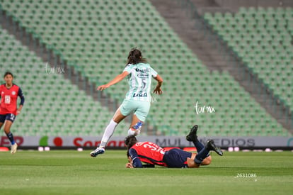 Yessenia Novella, Aerial Chavarin | Santos Laguna vs Cruz Azul femenil