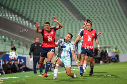 Ana García, Havi Ibarra | Santos Laguna vs Cruz Azul femenil