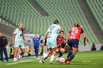 Ana García, Havi Ibarra | Santos Laguna vs Cruz Azul femenil