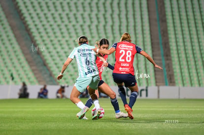 Ana García, Yaneisy Rodríguez, Havi Ibarra | Santos Laguna vs Cruz Azul femenil