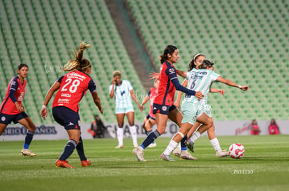 Yaneisy Rodríguez, Havi Ibarra | Santos Laguna vs Cruz Azul femenil