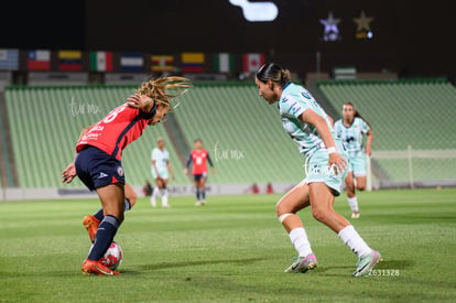 Havi Ibarra, Ana García | Santos Laguna vs Cruz Azul femenil