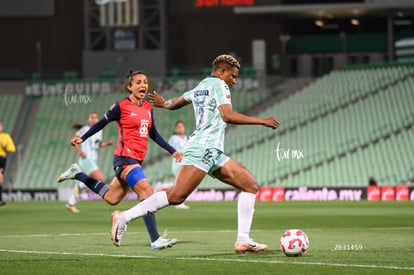 Vivian Ikechukwu, Valeria Miranda | Santos Laguna vs Cruz Azul femenil