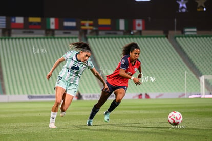 Lia Romero, Ivonne Gutiérrez | Santos Laguna vs Cruz Azul femenil