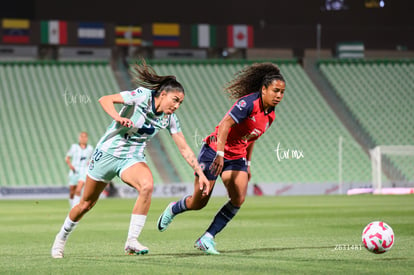 Lia Romero, Ivonne Gutiérrez | Santos Laguna vs Cruz Azul femenil