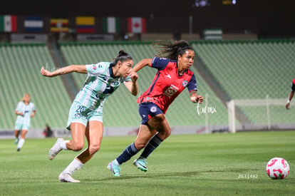 Lia Romero, Ivonne Gutiérrez | Santos Laguna vs Cruz Azul femenil