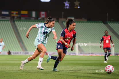 Lia Romero, Ivonne Gutiérrez | Santos Laguna vs Cruz Azul femenil