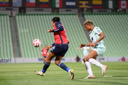 Vivian Ikechukwu, Lia Martínez | Santos Laguna vs Cruz Azul femenil