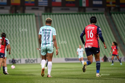 Vivian Ikechukwu, Lia Martínez | Santos Laguna vs Cruz Azul femenil