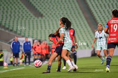 Doménica Rodríguez, Edith Carmona | Santos Laguna vs Cruz Azul femenil