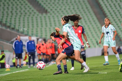 Doménica Rodríguez, Edith Carmona | Santos Laguna vs Cruz Azul femenil