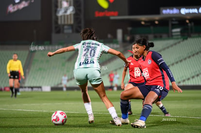 Lia Romero, Lia Martínez | Santos Laguna vs Cruz Azul femenil