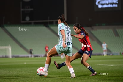 Lia Romero, Edith Carmona | Santos Laguna vs Cruz Azul femenil