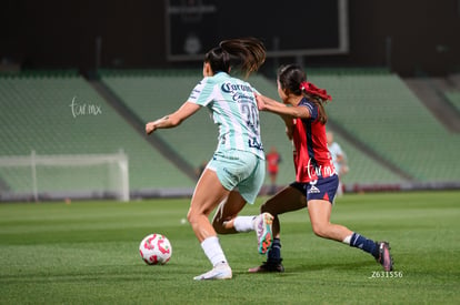 Lia Romero, Edith Carmona | Santos Laguna vs Cruz Azul femenil