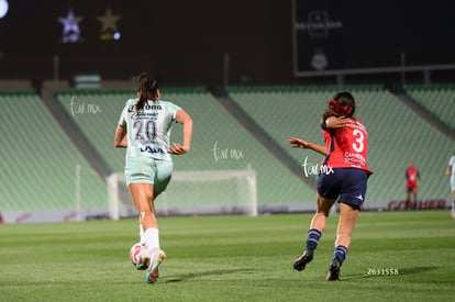 Lia Romero, Edith Carmona | Santos Laguna vs Cruz Azul femenil