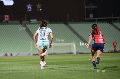 Lia Romero, Edith Carmona | Santos Laguna vs Cruz Azul femenil