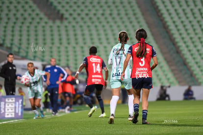 Edith Carmona, Marianne Martínez | Santos Laguna vs Cruz Azul femenil