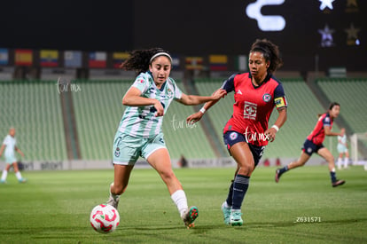 Doménica Rodríguez, Ivonne Gutiérrez | Santos Laguna vs Cruz Azul femenil