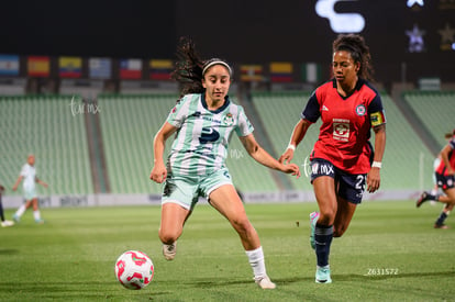 Doménica Rodríguez, Ivonne Gutiérrez | Santos Laguna vs Cruz Azul femenil