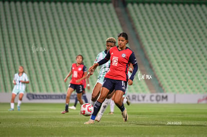 Vivian Ikechukwu, Lia Martínez | Santos Laguna vs Cruz Azul femenil