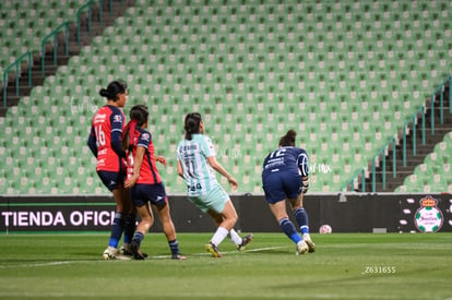 Alejandría Godínez, Judith Félix | Santos Laguna vs Cruz Azul femenil