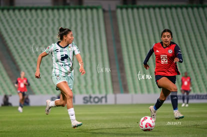 Lia Romero | Santos Laguna vs Cruz Azul femenil