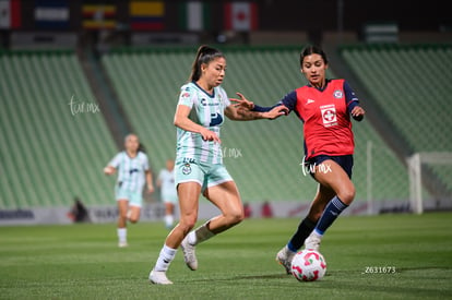 Lia Romero, Yaneisy Rodríguez | Santos Laguna vs Cruz Azul femenil