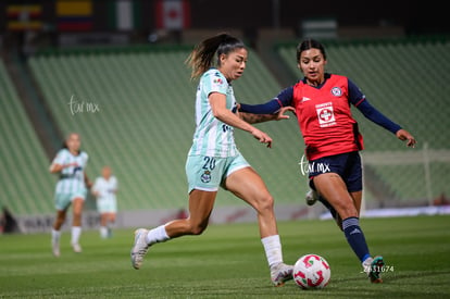 Lia Romero, Yaneisy Rodríguez | Santos Laguna vs Cruz Azul femenil