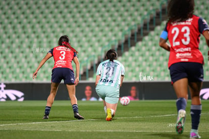 Edith Carmona, Judith Félix | Santos Laguna vs Cruz Azul femenil