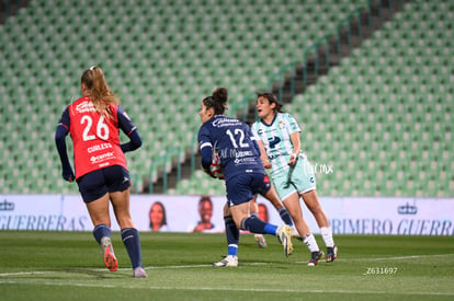 Opal Curless, Judith Félix, Alejandría Godínez | Santos Laguna vs Cruz Azul femenil