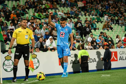 Carlos Rodríguez | Santos Laguna vs Cruz Azul J9