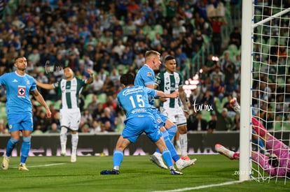 gol, José Rivero, Mateusz Bogusz | Santos Laguna vs Cruz Azul J9