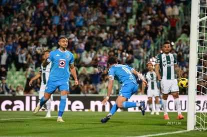 gol, José Rivero | Santos Laguna vs Cruz Azul J9