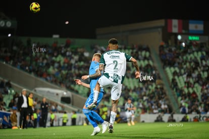 Mateusz Bogusz, Bruno Amione | Santos Laguna vs Cruz Azul J9