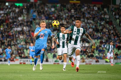 Anderson Santamaría, Mateusz Bogusz | Santos Laguna vs Cruz Azul J9