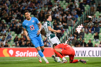 Jesús Orozco, Kevin Mier, Bruno Barticciotto | Santos Laguna vs Cruz Azul J9