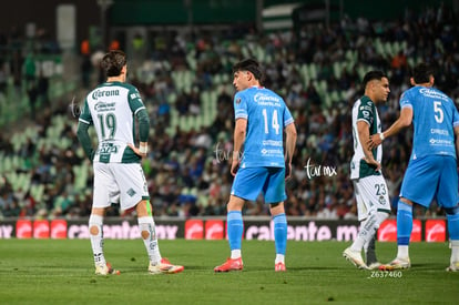 Santiago Muñóz, Alexis Gutiérrez | Santos Laguna vs Cruz Azul J9