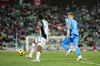 Cristian Dajome, Mateusz Bogusz | Santos Laguna vs Cruz Azul J9