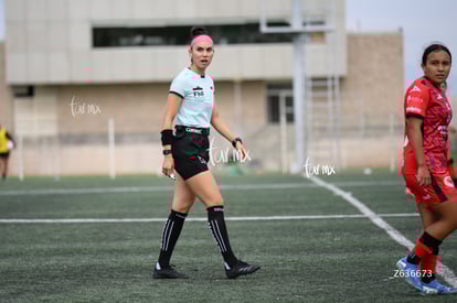 Selene Figueroa, árbitra | Santos Laguna vs Mazatlán femenil sub19