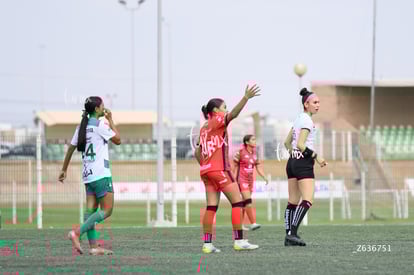 Estefanía Cisneros, Nicool Flores | Santos Laguna vs Mazatlán femenil sub19