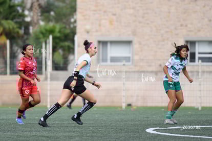 Selene Figueroa, árbitra | Santos Laguna vs Mazatlán femenil sub19