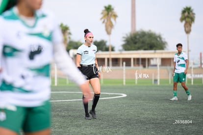 Selene Figueroa, árbitra | Santos Laguna vs Mazatlán femenil sub19