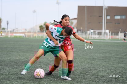 Jennifer Escareño, Karen Covarrubias | Santos Laguna vs Mazatlán femenil sub19