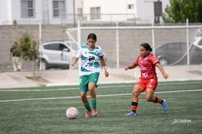 Victoria Escandón, Allison Delgado | Santos Laguna vs Mazatlán femenil sub19