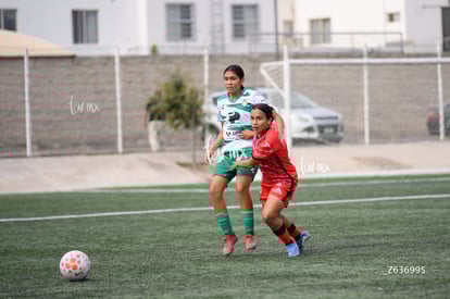 Victoria Escandón, Allison Delgado | Santos Laguna vs Mazatlán femenil sub19