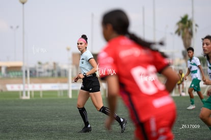 Selene Figueroa, árbitra | Santos Laguna vs Mazatlán femenil sub19