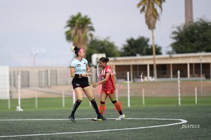 Selene Figueroa, árbitra | Santos Laguna vs Mazatlán femenil sub19